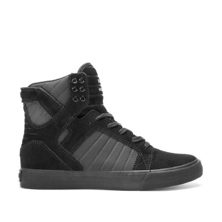 Supra Skytop Svart Høye Sneakers Dame [NO-7-O609]